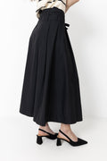 Biamaralyn Slingback Faux Suede - Black