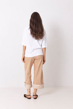 Navona - Stripe Camel
