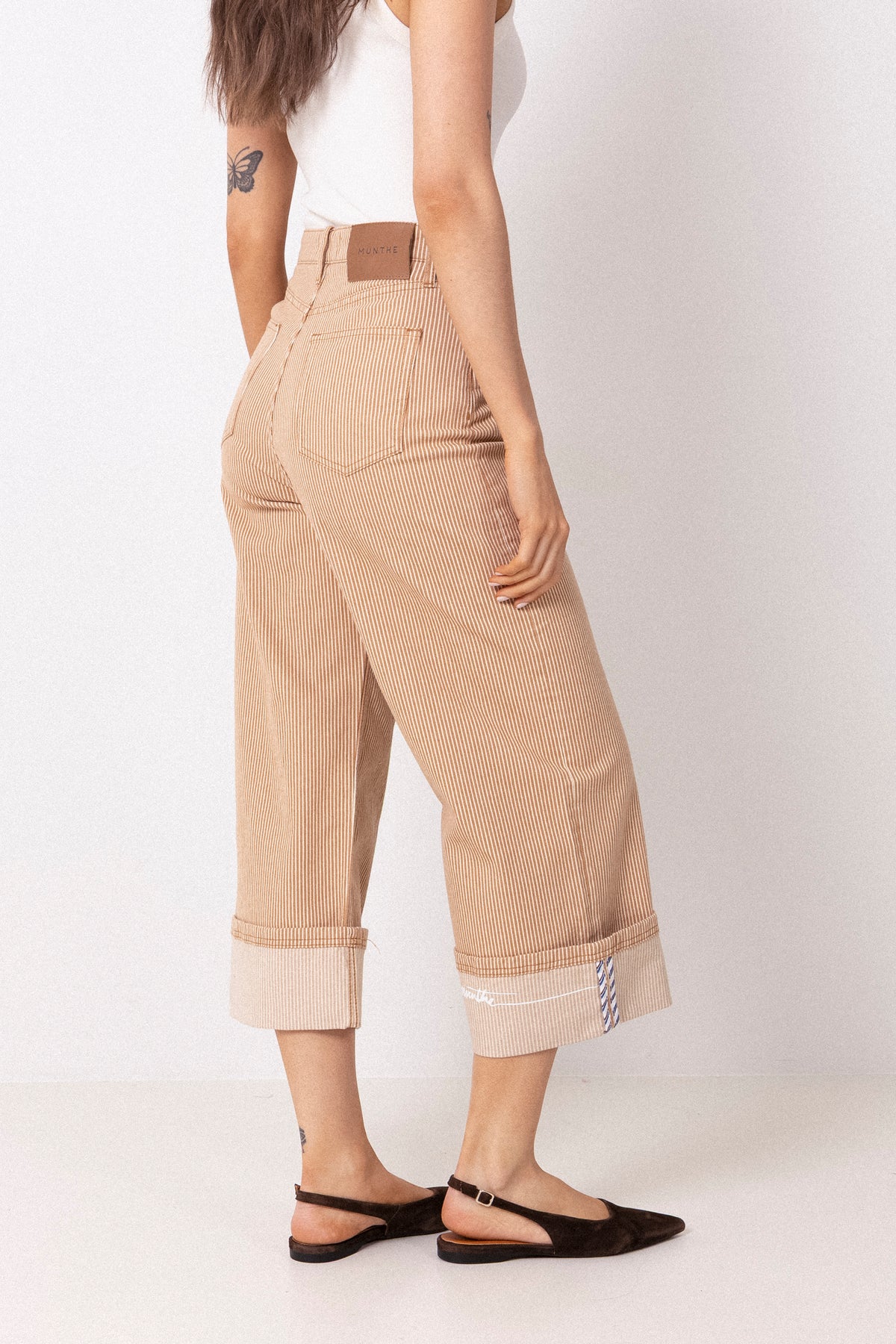 Navona - Stripe Camel