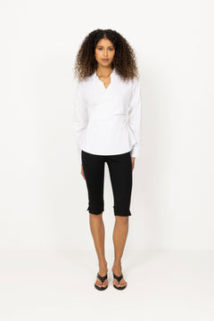 Wrap Shirt - Bright White
