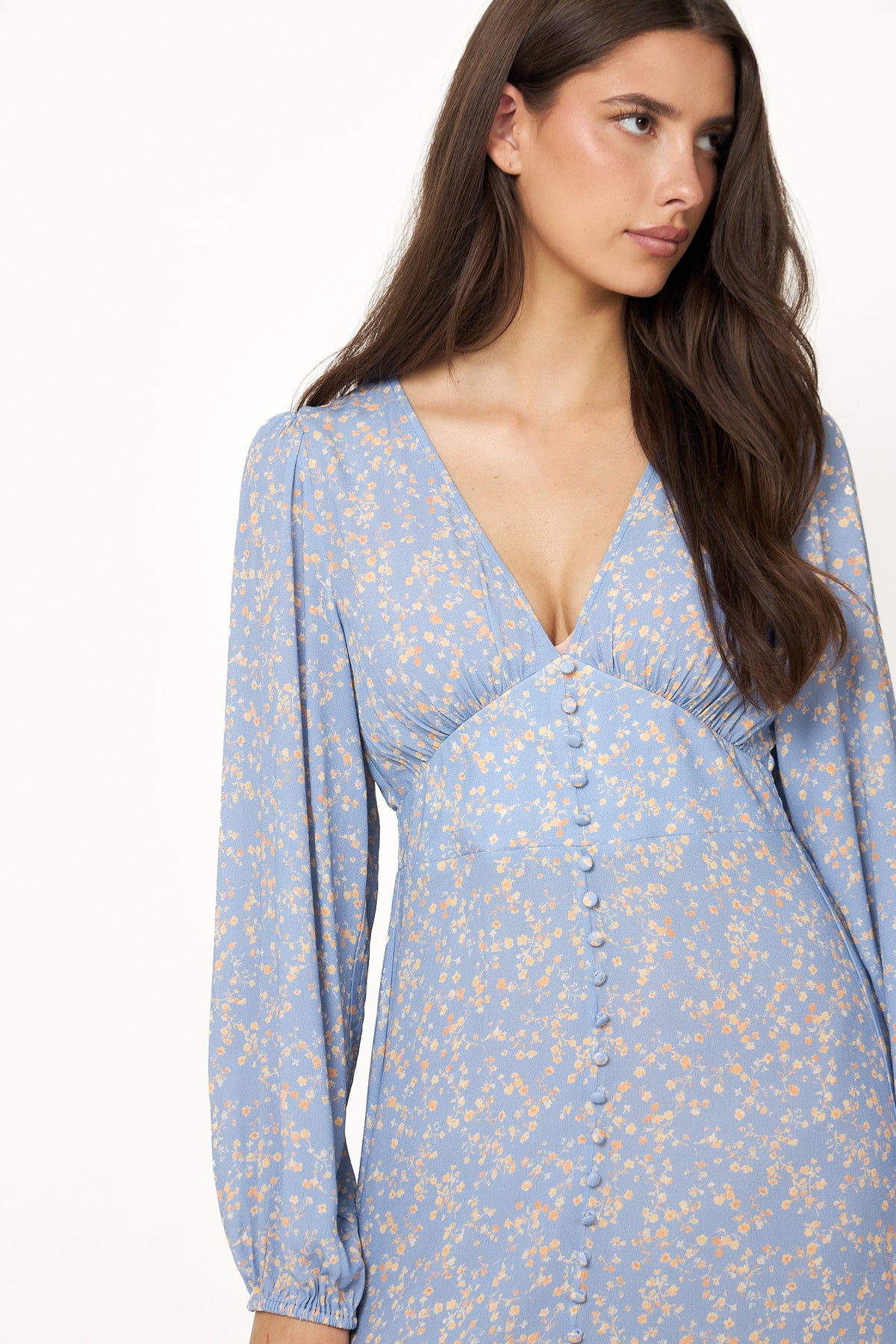 N-Lilith Maxi Dress - Donata Sky Print
