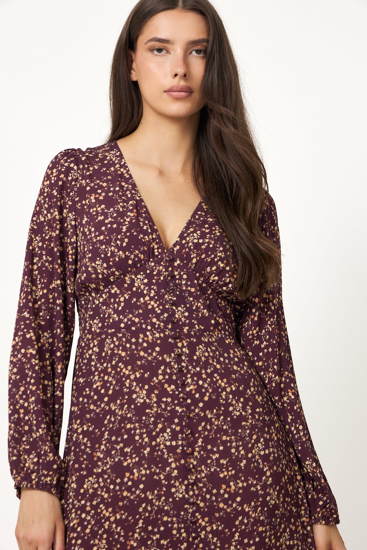 N-Lilith Maxi Dress - Donata Winetasting Print