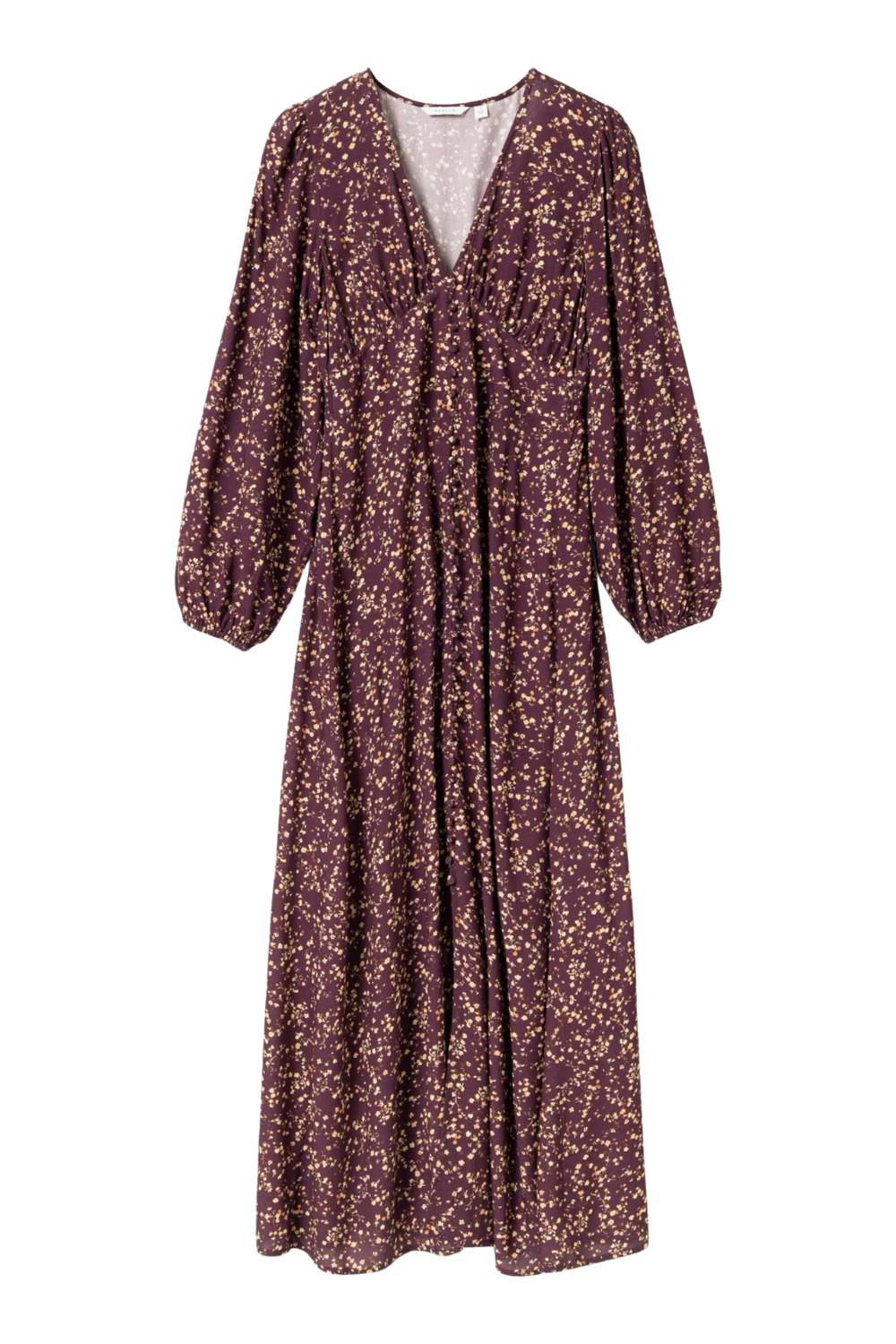 N-Lilith Maxi Dress - Donata Winetasting Print