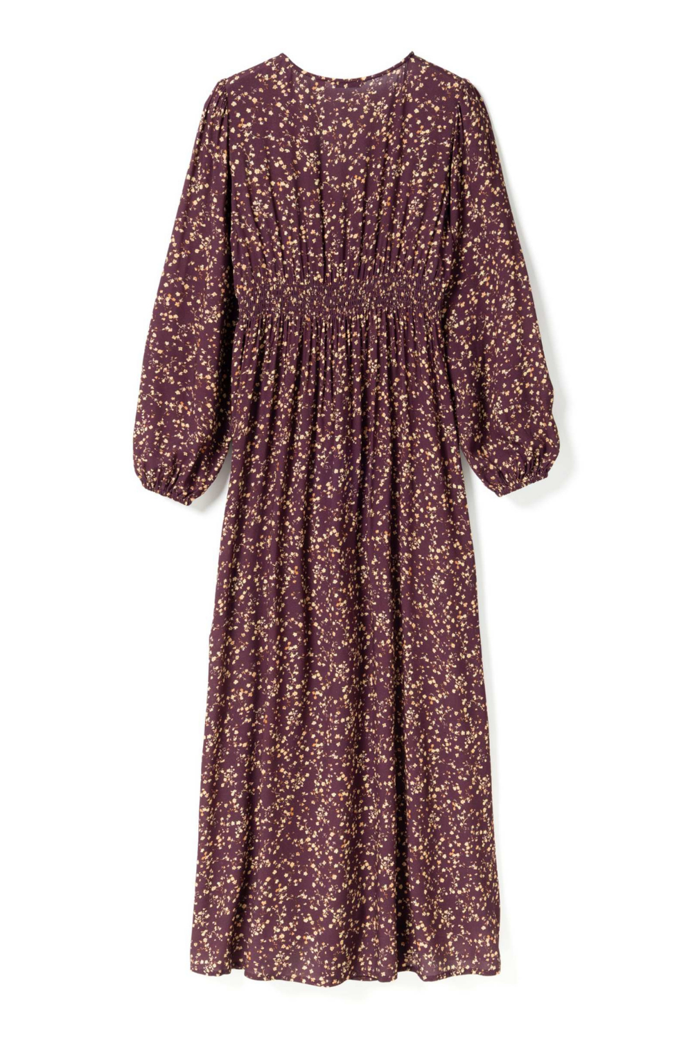 N-Lilith Maxi Dress - Donata Winetasting Print