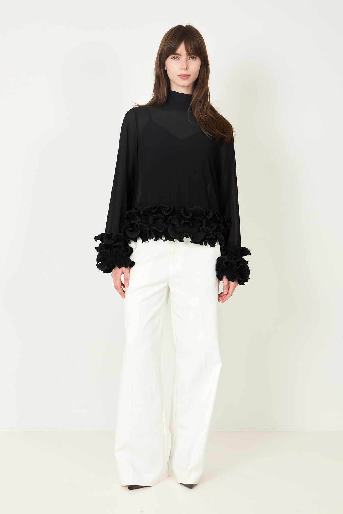 N-Latanietta Blouse - Black