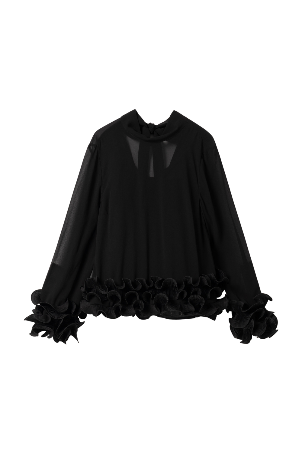 N-Latanietta Blouse - Black
