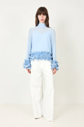 N-Latanietta Blouse - Sky Blue