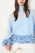 N-Latanietta Blouse - Sky Blue