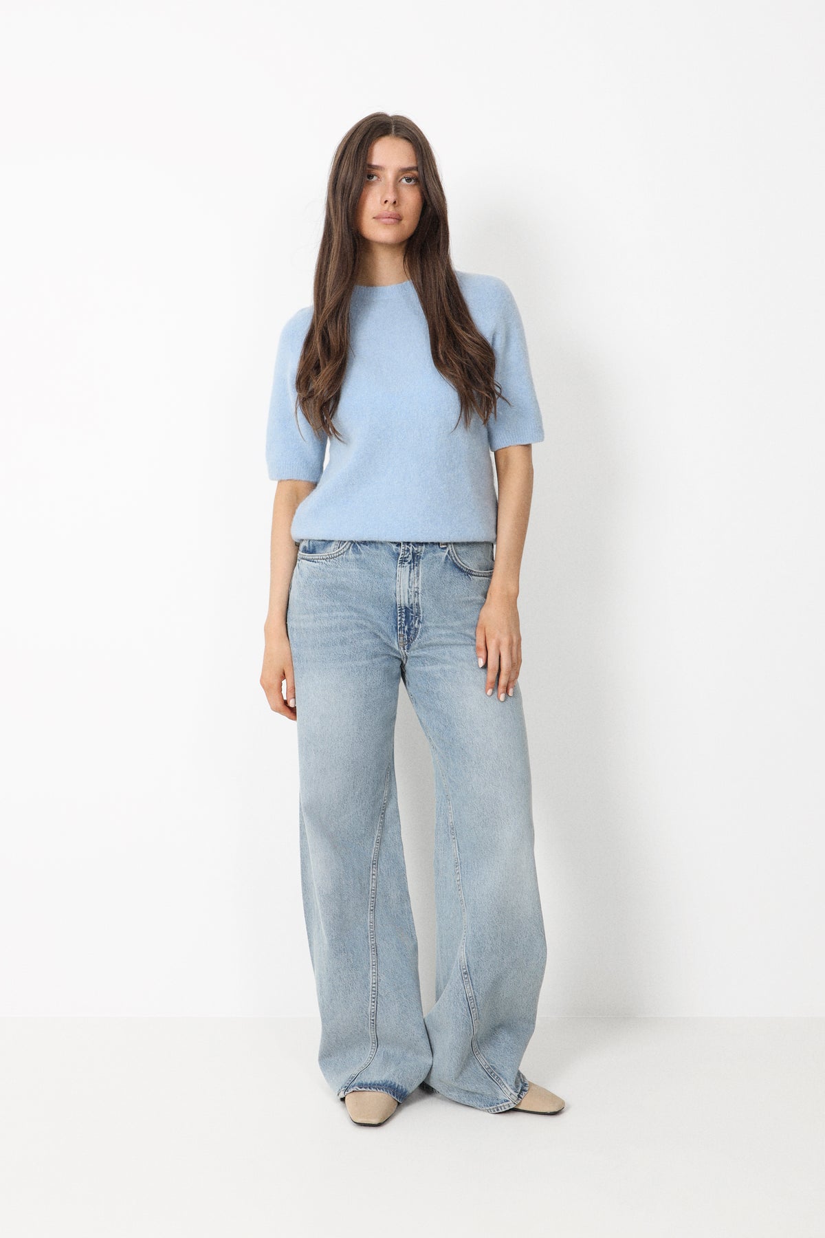 N-Lane Knit - Sky Blue