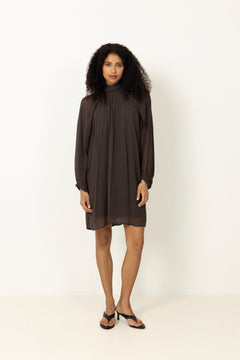 N-Lorenia Dress - Chocolate