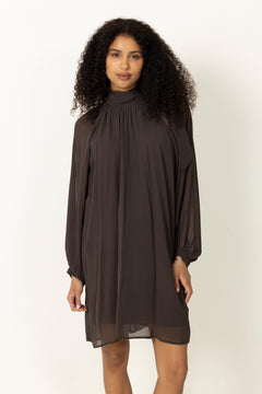 N-Lorenia Dress - Chocolate