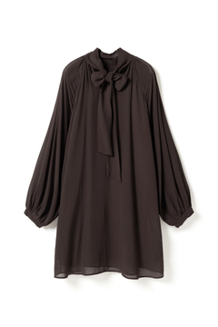 N-Lorenia Dress - Chocolate