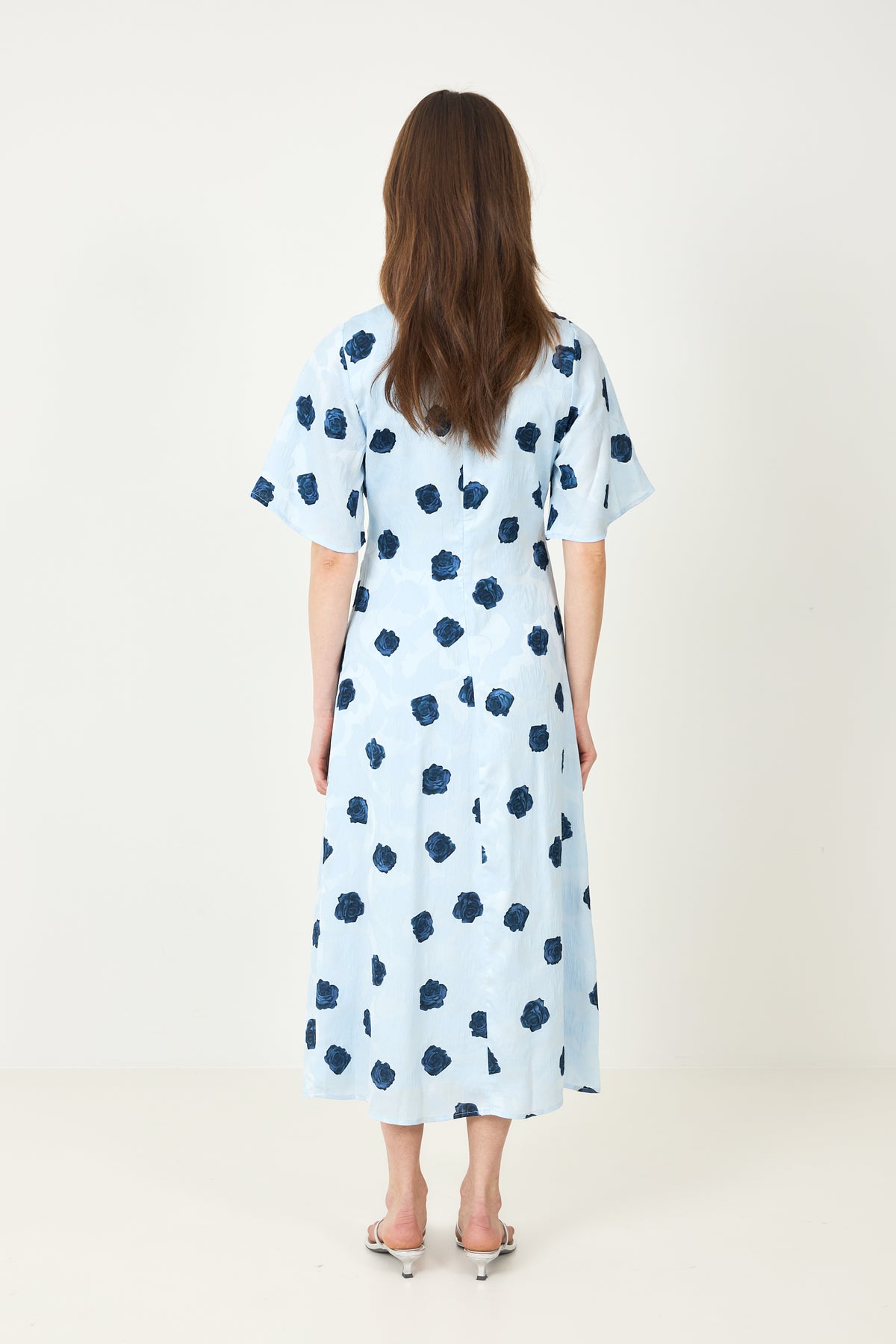 N-Lavina Dress - Delice Blue Print
