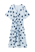 N-Lavina Dress - Delice Blue Print