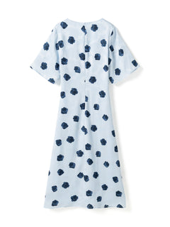 N-Lavina Dress - Delice Blue Print