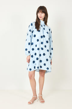 N-Lorenia Dress - Delice Blue Print