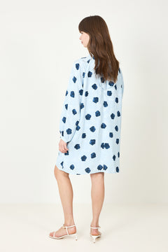N-Lorenia Dress - Delice Blue Print