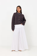 N-Kae Knit Cardigan - Chocolate