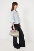Pala Maxi Clutch Bag - Beetle Green