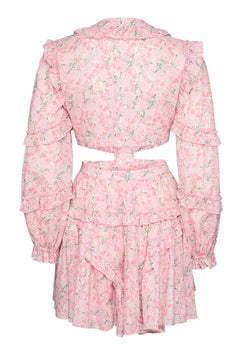 Kelly Mini Dress - Flora Garden