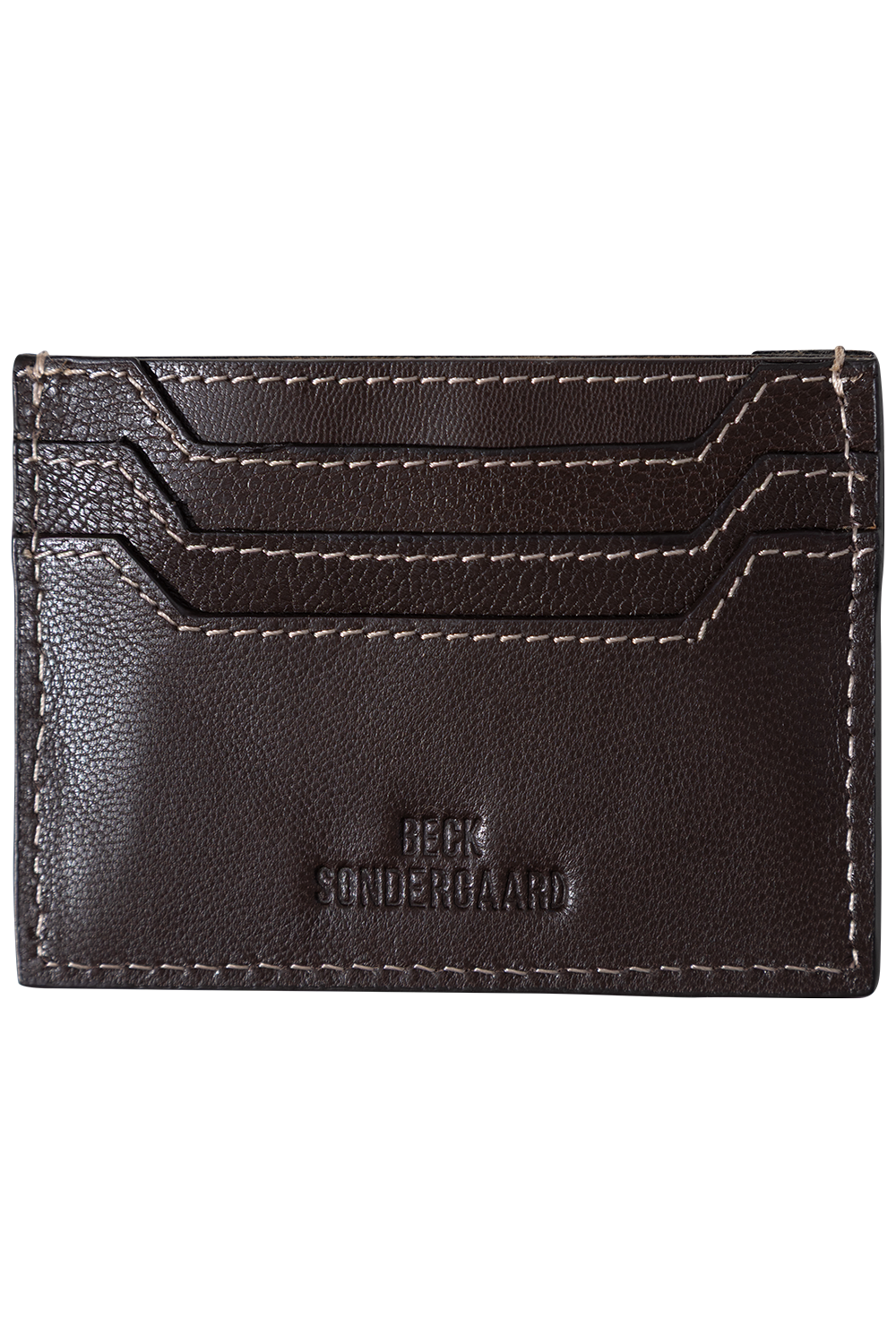 Nappa Card Holder - Chocolate Torte