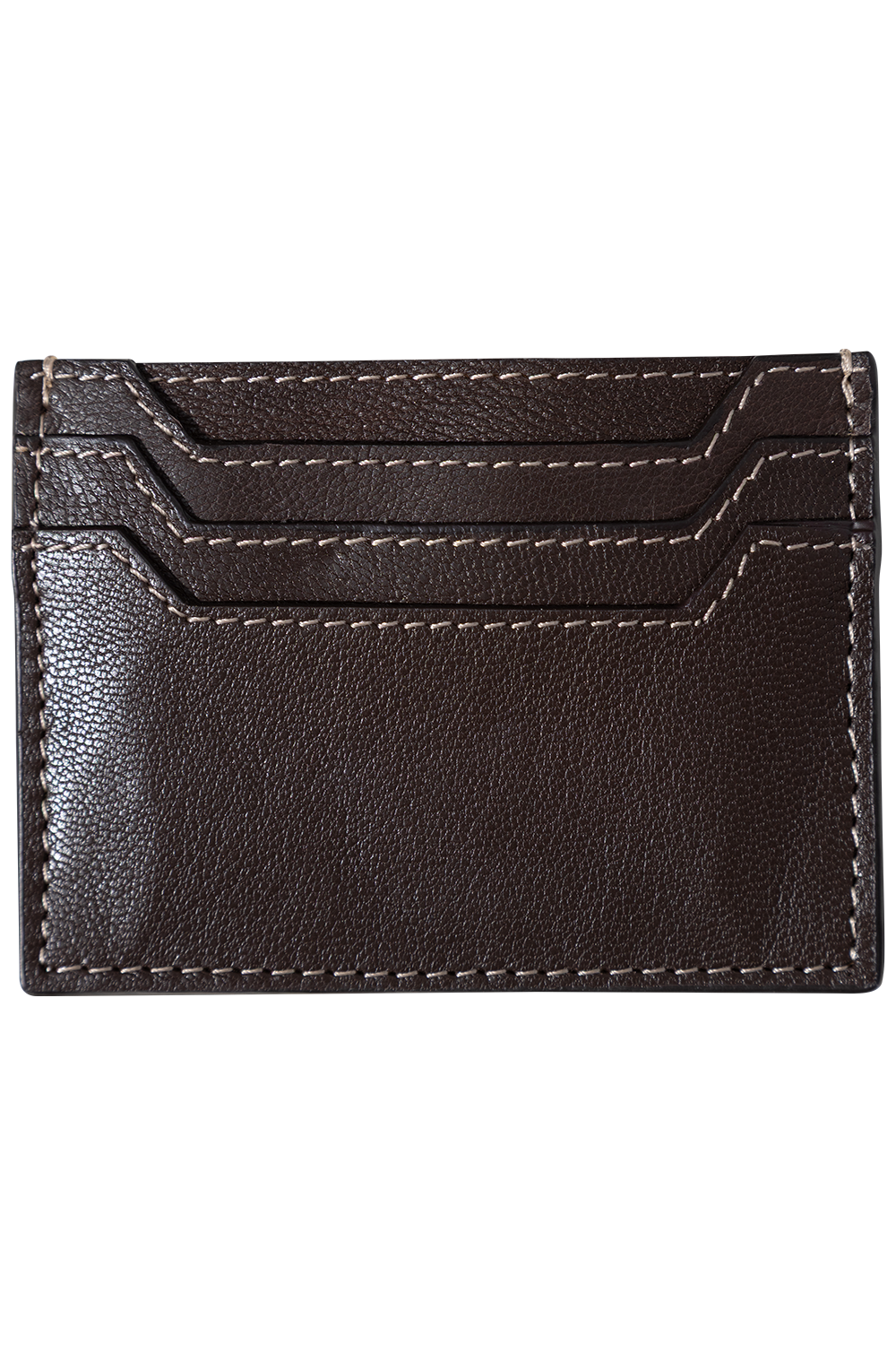 Nappa Card Holder - Chocolate Torte