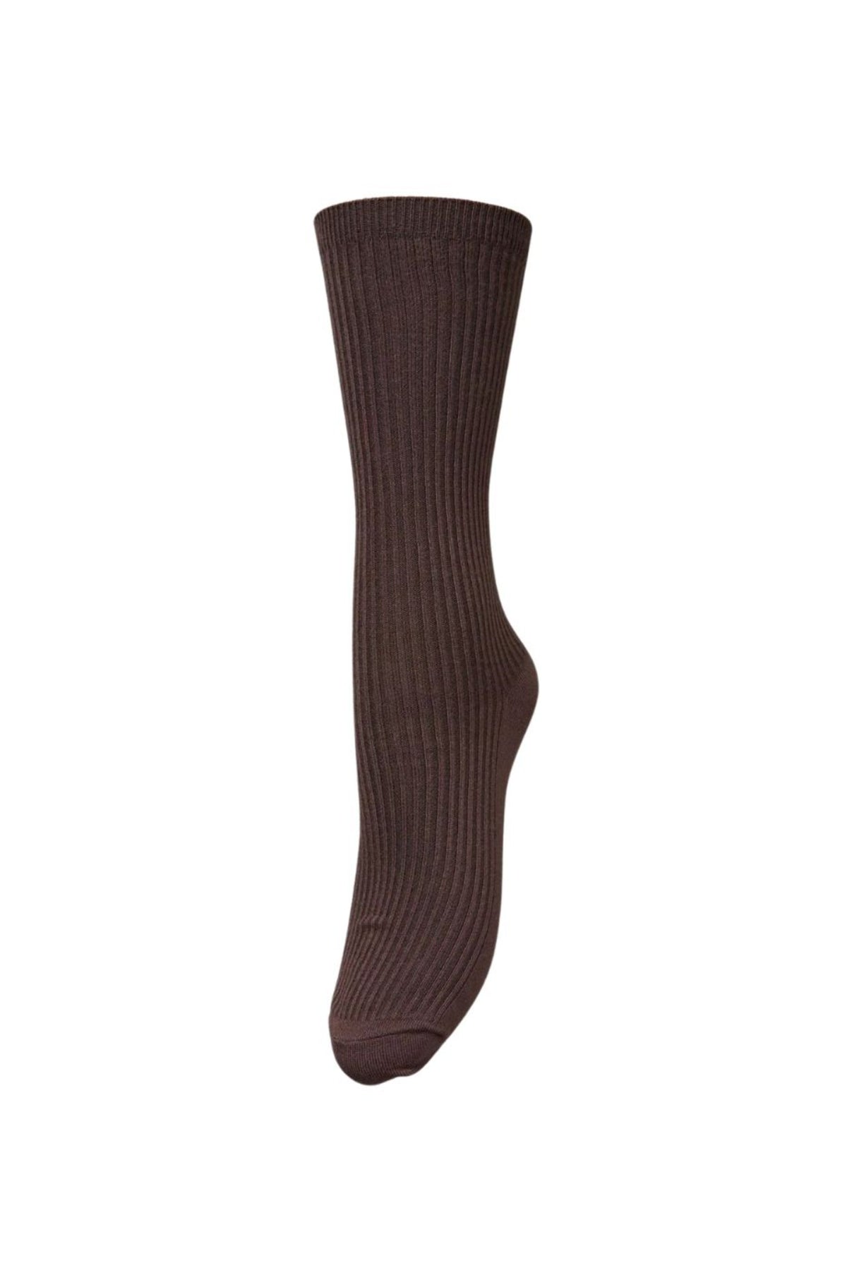 Telma Solid Sock - Hot Fudge Brown