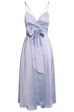 Bow Dress - Arctic Blue