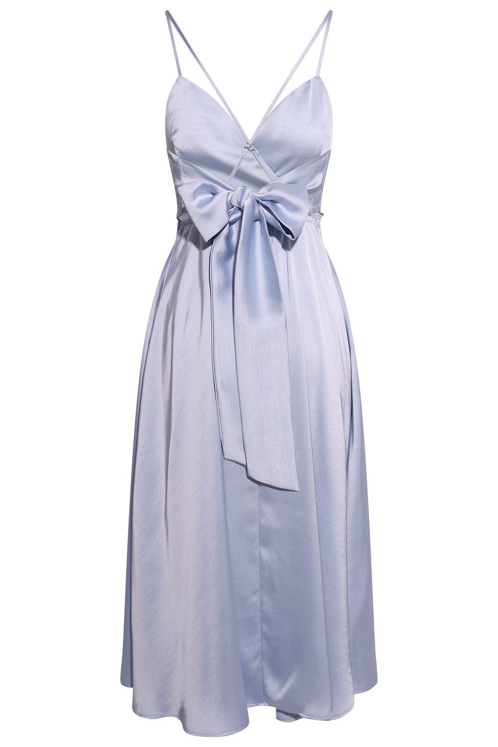 Bow Dress - Arctic Blue