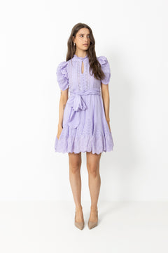 Lita SS Dress - Lavender