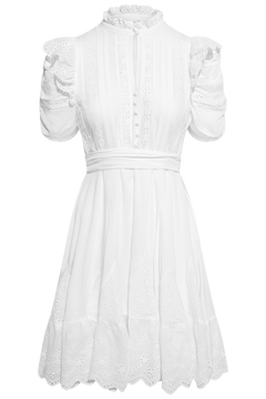 Lita Ss Dress - White