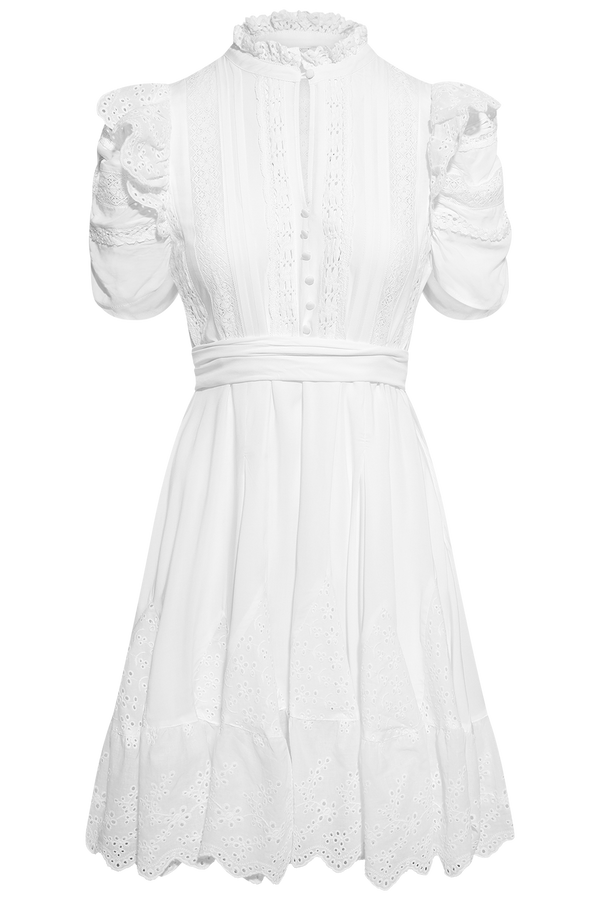 Lita Ss Dress - White