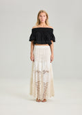 Bohe Skirt - Cream
