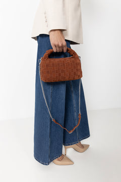 Mini Dandy Braided Suede - Redwood
