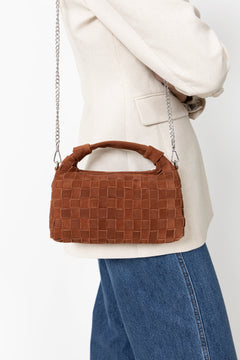 Mini Dandy Braided Suede - Redwood