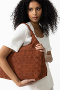 Maxi Dandy Braided Suede - Redwood