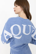 Terry Logo Sweatshirt - Sky Blue