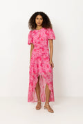 Elaine Dress - Pink Rosegarden