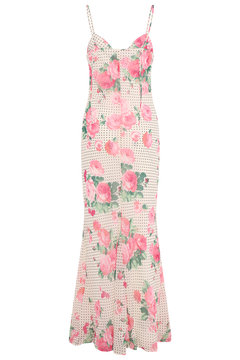 Dahlia Dress - Polka Rose