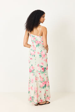 Dahlia Dress - Polka Rose