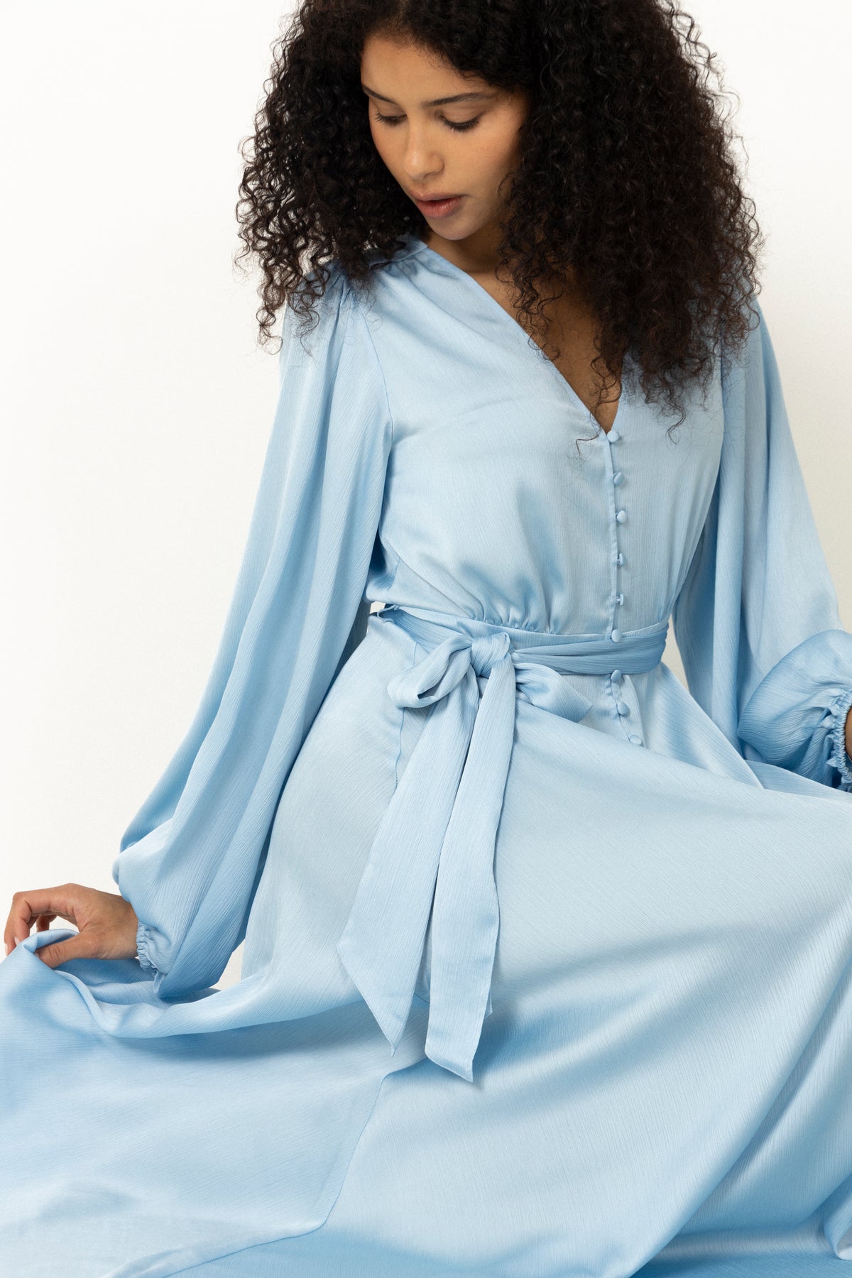 Dama Dress - Ice Blue
