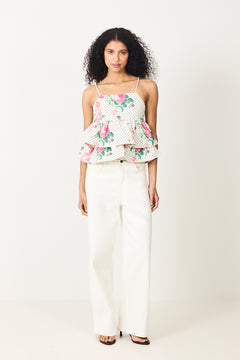 Joselle Top - Polka Rose