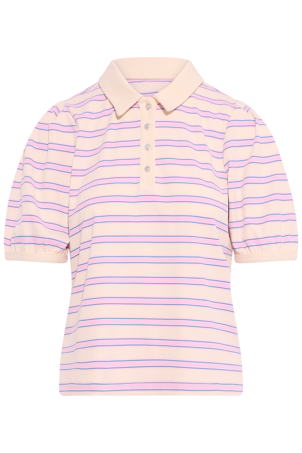Kleo Polo - Creme Lilac Stripe