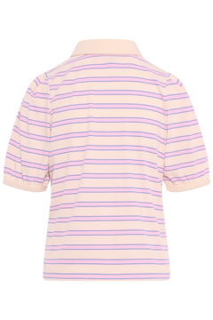 Kleo Polo - Creme Lilac Stripe