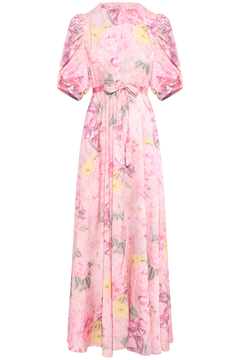 Kayla Maxi Dress - Floral Garden