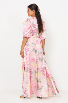 Kayla Maxi Dress - Floral Garden