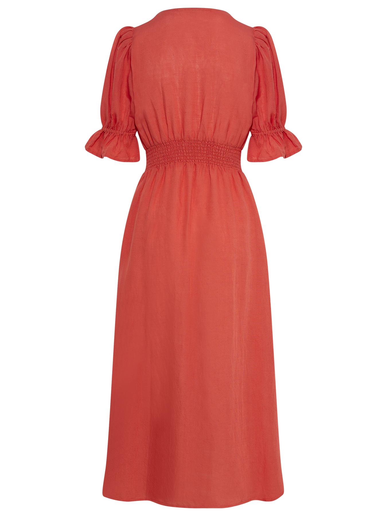 Andrea Dress - Candid Apple Linen