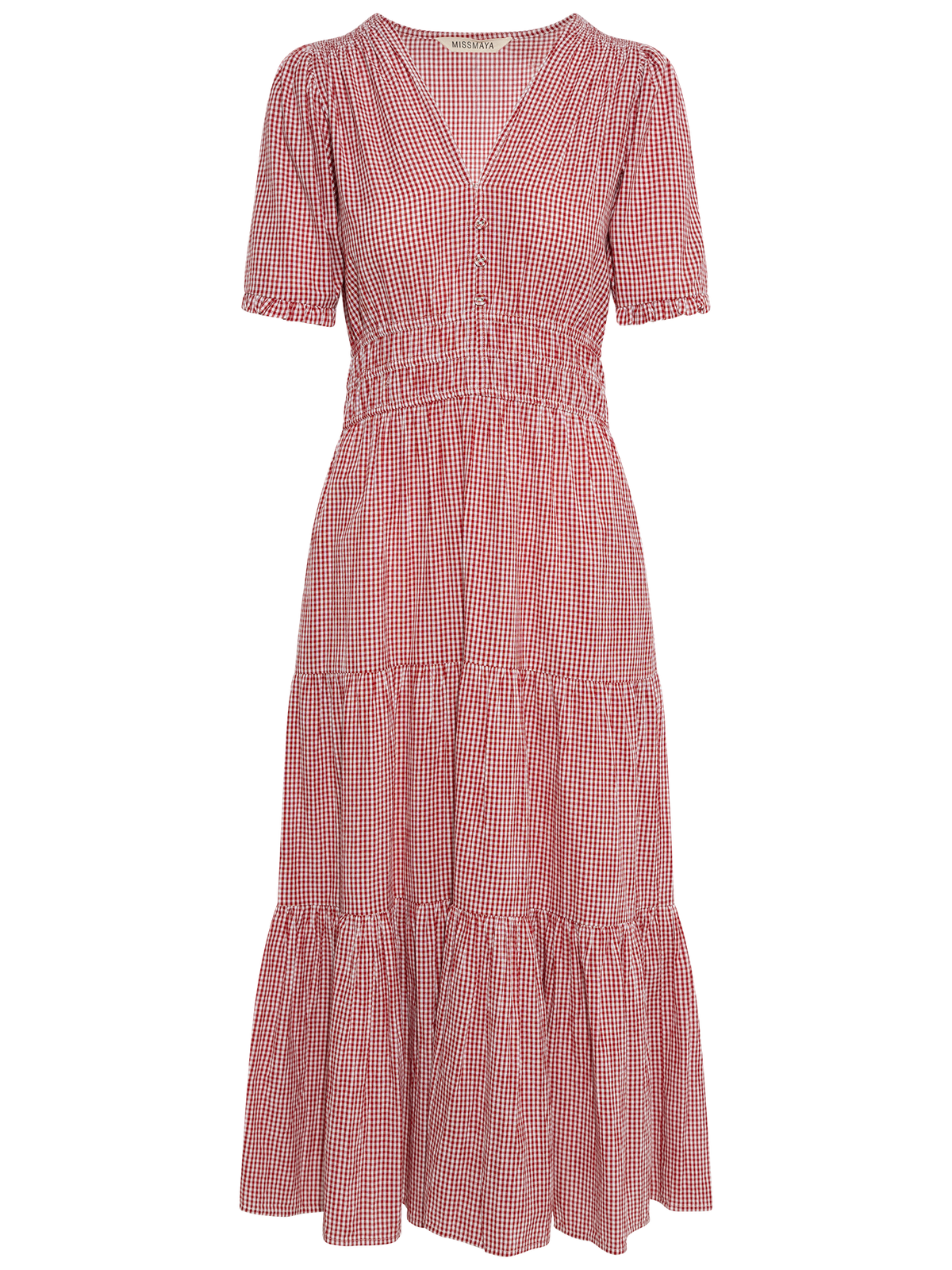 Mina Dress - Tuscany Red