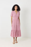 Mina Dress - Tuscany Red