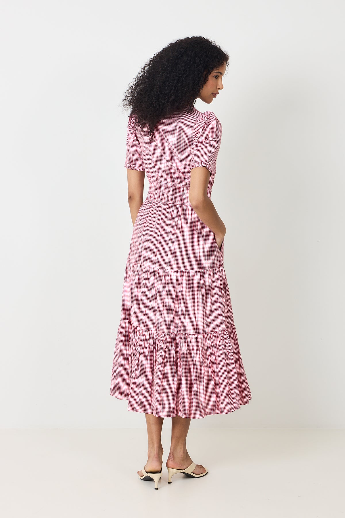 Mina Dress - Tuscany Red